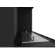InFire - Rohový BIO krb 45x60 cm 3kW čierna