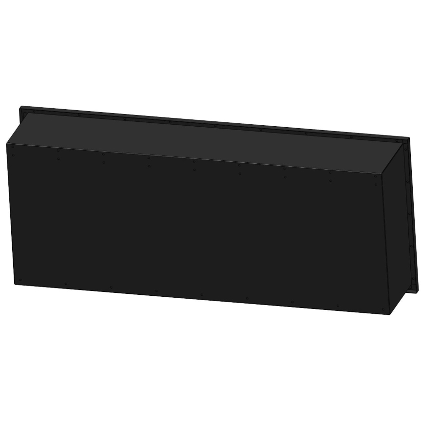 InFire - Vstavaný BIO krb 120x50 cm 3kW čierna