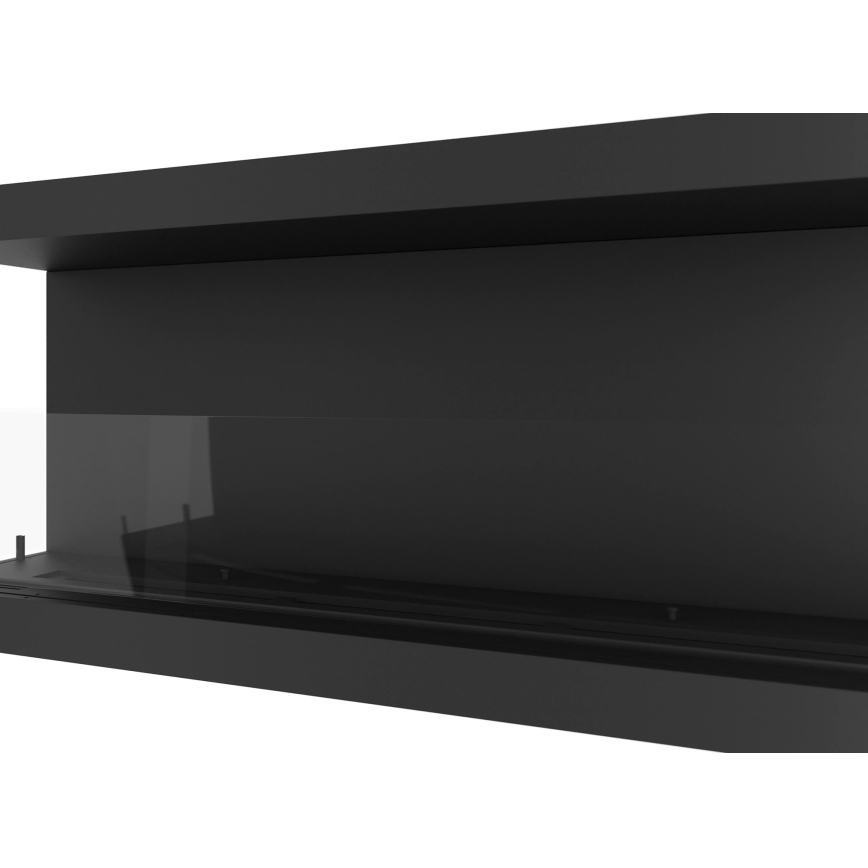 InFire - Vstavaný BIO krb 120x50 cm 5kW čierna