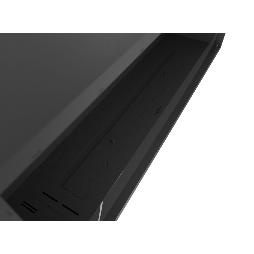 InFire - Vstavaný BIO krb 49,4x124,4 cm 6kW čierna