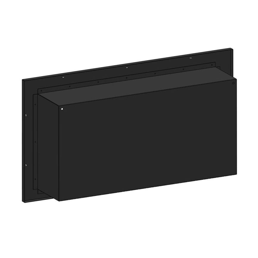 InFire - Vstavaný BIO krb 49x90 cm 3kW čierna