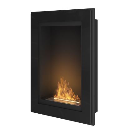 InFire - Vstavaný BIO krb 79x55 cm 3kW čierna