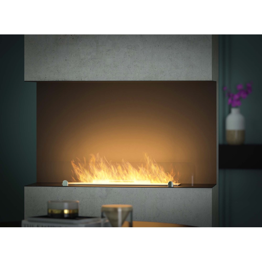 InFire - Vstavaný BIO krb 80x45 cm 3kW čierna