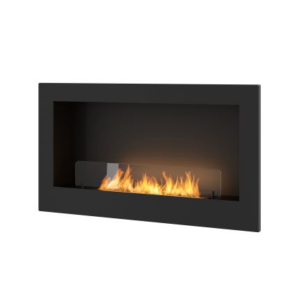 InFire - Vstavaný BIO krb 90x50 cm 3kW čierna