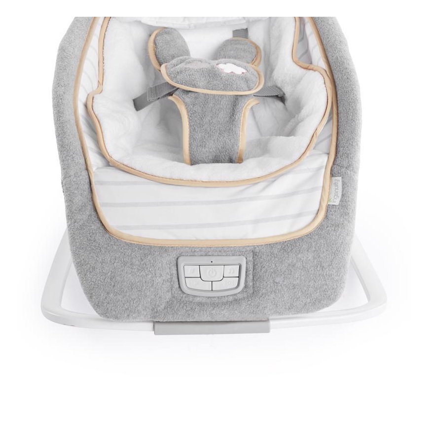 Ingenuity - Detská vibrujúca hojdačka s melódiou  BOUTIQUE 3xLR14