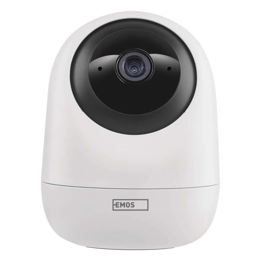 Inteligentná vnútorná otočná kamera so senzorom pohybu GoSmart 5V Wi-Fi Tuya biela