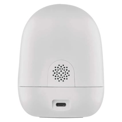 Inteligentná vnútorná otočná kamera so senzorom pohybu GoSmart 5V Wi-Fi Tuya biela