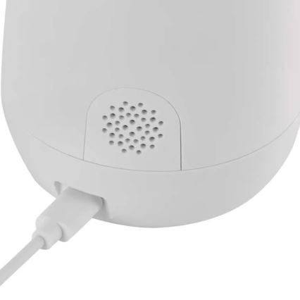Inteligentná vnútorná otočná kamera so senzorom pohybu GoSmart 5V Wi-Fi Tuya biela