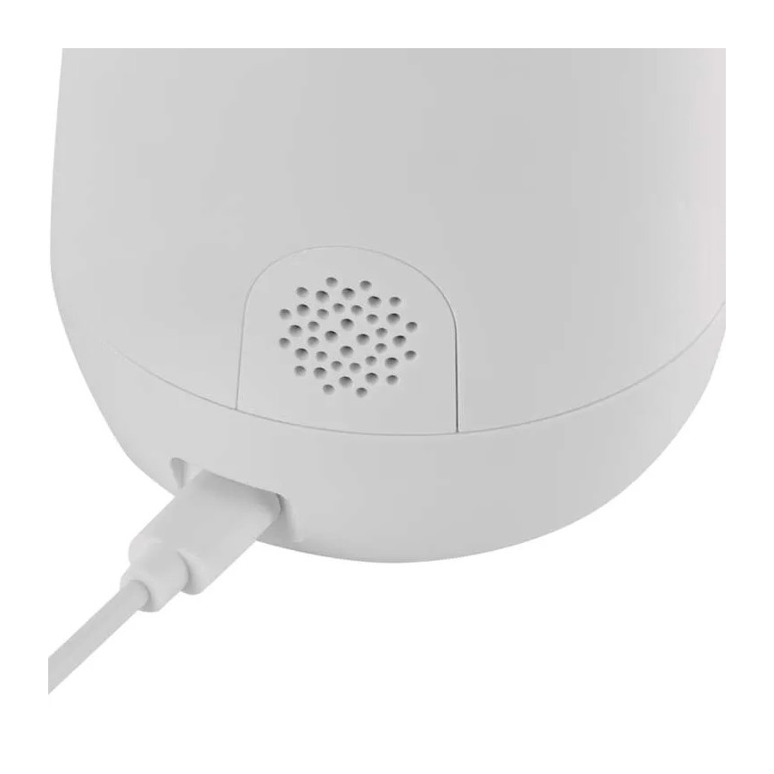 Inteligentná vnútorná otočná kamera so senzorom pohybu GoSmart 5V Wi-Fi Tuya biela