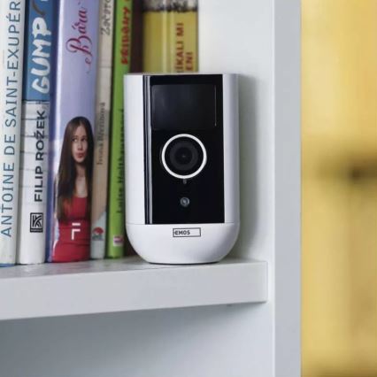 Inteligentná vonkajšia kamera so senzorom pohybu GoSmart 5V 9600mAh IP65 Wi-Fi Tuya