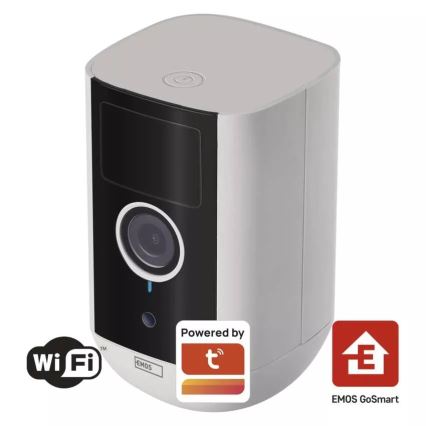 Inteligentná vonkajšia kamera so senzorom pohybu GoSmart 5V 9600mAh IP65 Wi-Fi Tuya