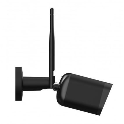 Inteligentná vonkajšia kamera so snímačom Full HD 1080p, 12 V, IP65, Wi‑Fi, Tuya, čierna