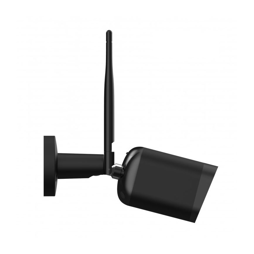 Inteligentná vonkajšia kamera so snímačom Full HD 1080p, 12 V, IP65, Wi‑Fi, Tuya, čierna