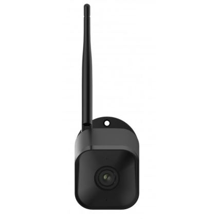 Inteligentná vonkajšia kamera so snímačom Full HD 1080p, 12 V, IP65, Wi‑Fi, Tuya, čierna