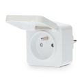 Inteligentná zásuvka 3680W/230V/ Typ E/16A Wi-Fi Tuya IP44