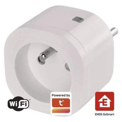 Inteligentná zásuvka GoSmart 3680 W/230 V/16 A Wi-Fi Tuya