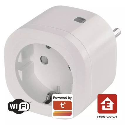 Inteligentná zásuvka SCHUKO GoSmart 3680W/230V/16A Wi-Fi Tuya