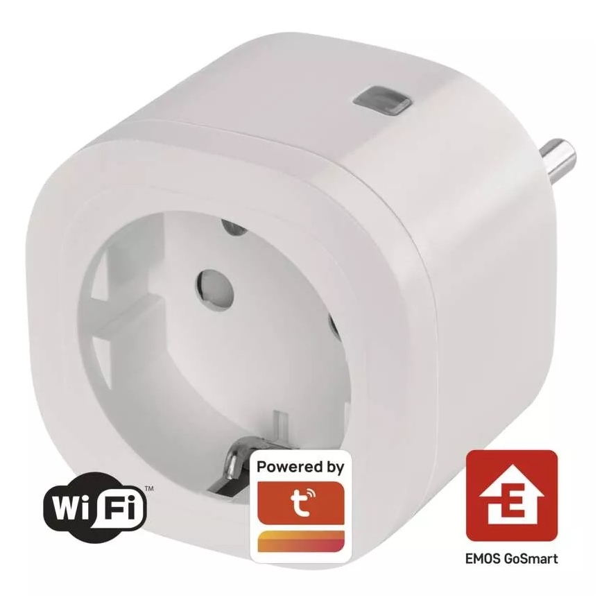 Inteligentná zásuvka SCHUKO GoSmart 3680W/230V/16A Wi-Fi Tuya