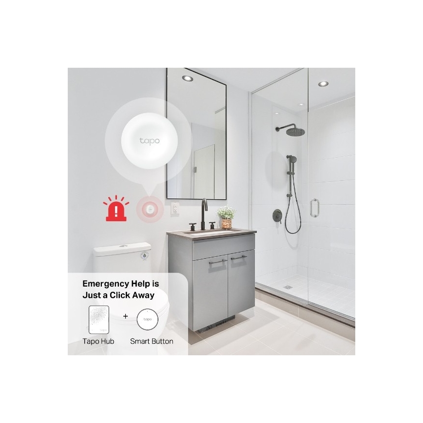 Inteligentné tlačidlo 1xCR2032