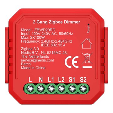 Inteligentný duálny stmievač SmartLife 230V