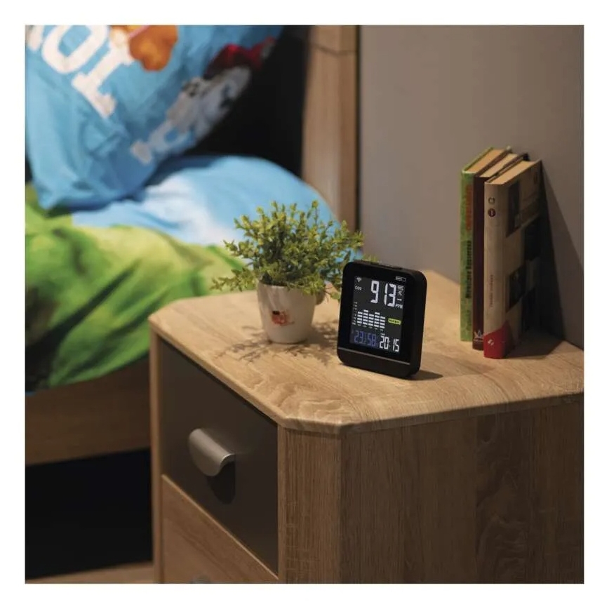 Inteligentný monitor kvality ovzdušia GOSMART 5V Wi-Fi