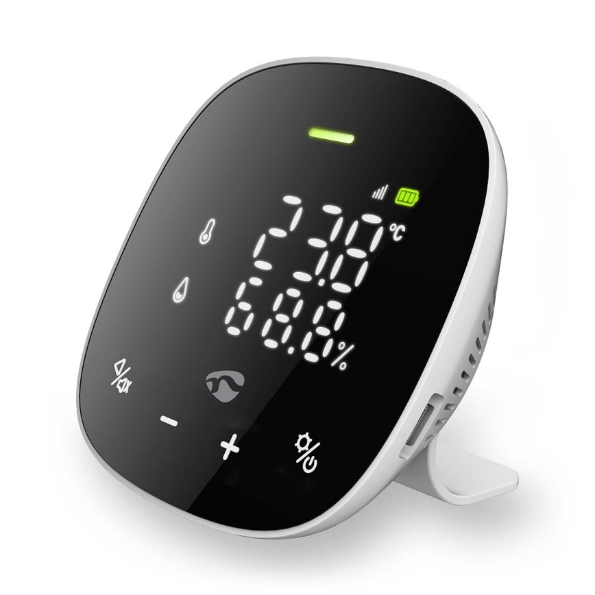 Inteligentný monitor kvality ovzdušia s LED displejom SmartLife Wi-Fi
