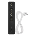 Inteligentný predlžovací kábel s vypínačom GoSmart 4Z + 1x USB-A + 1x USB-C 2 m Wi-Fi Tuya