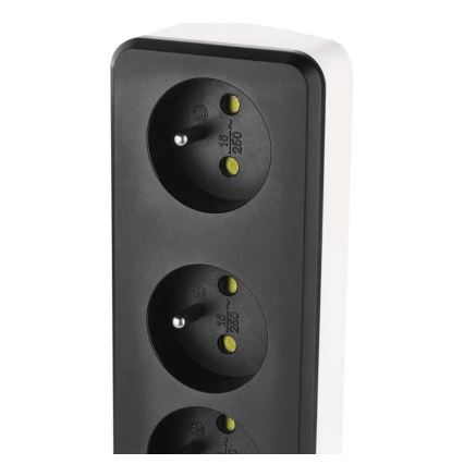 Inteligentný predlžovací kábel s vypínačom GoSmart 4Z + 1xUSB-A + 1xUSB-C 2 m Wi-Fi Tuya