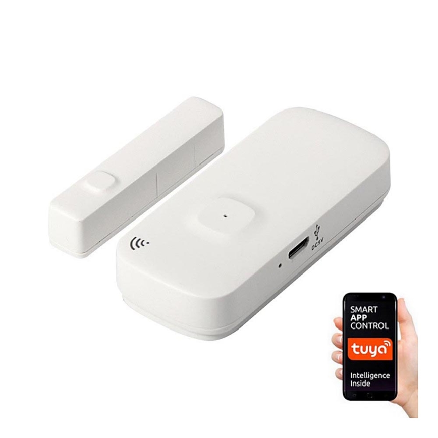 Inteligentný senzor okien a dverí 3,7V 500 mAh Wi-Fi Tuya