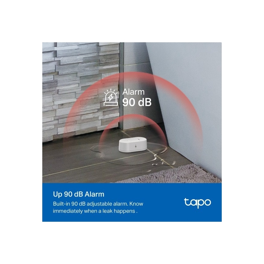 Inteligentný senzor úniku vody 2xAAA