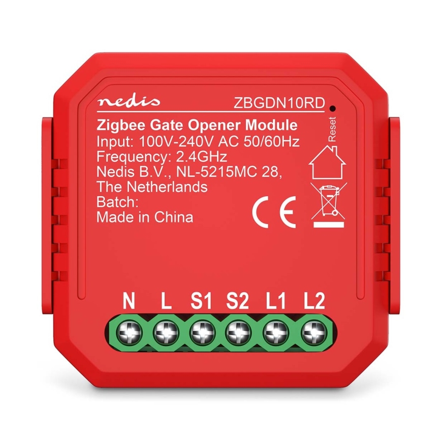 Inteligentný spínač garážových vrát SmartLife Zigbee Tuya
