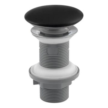 Isvea - Výpusť do umývadla, pr. 7,2 cm, matná čierna