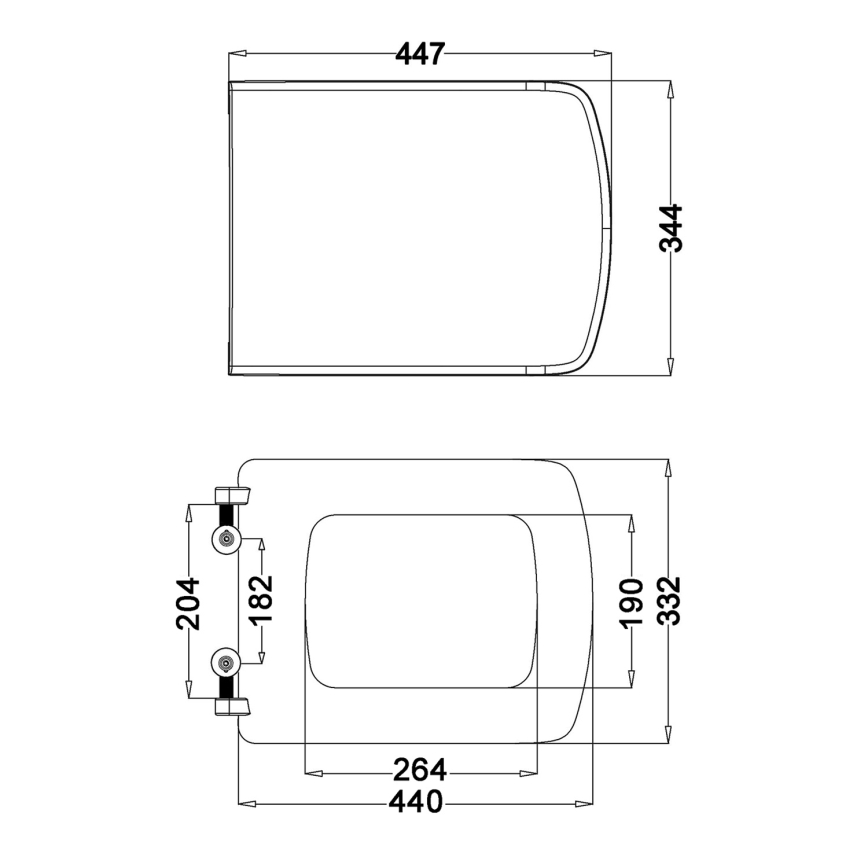 Isvea - WC sedátko SoftClose PURITY biele