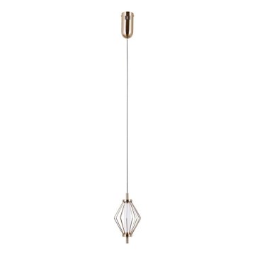 ITALUX - LED luster na lankách SEVILLA LED/5W/230V 3000K zlatá