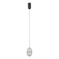 ITALUX - LED luster na lanku ALANI LED/6W/230V 3000K čierna/zlatá