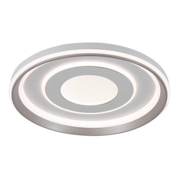 ITALUX - LED Stmievateľné stropné svietidlo SIMNI LED/55W/230V 3000-6500K pr. 50 cm biela + diaľkové ovládanie
