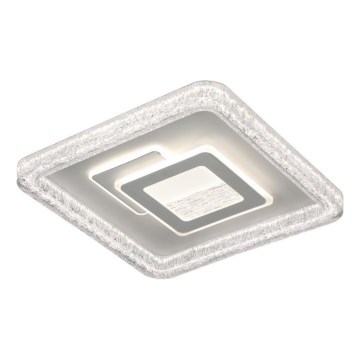 ITALUX - LED stmievateľné stropné svietidlo TEMPIO LED/55W/230V 3000-6500K 50x50 cm biela + diaľkové ovládanie