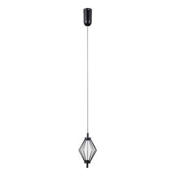 ITALUX - LED závesný luster na lanku SEVILLA LED/5W/230V 3000K čierny