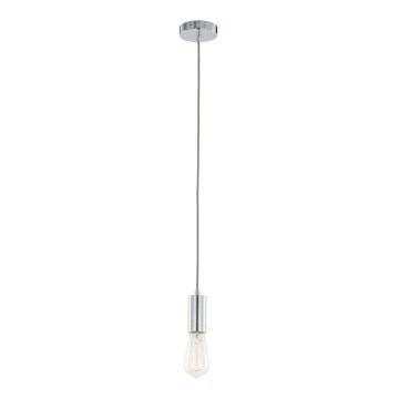 ITALUX - Luster na lanku MODERNA 1xE27/60W/230V lesklý chróm