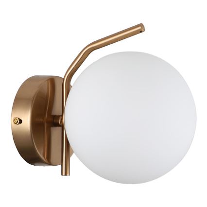 ITALUX - Náhradné sklo pre luster a nástenné svietidlo CARIMI E27 pr. 20 cm biele