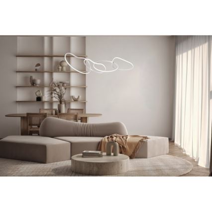 ITALUX - LED závesný luster na lanku FONTE LED/60W/230V 3000/4000/6000K biela