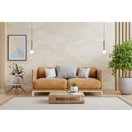ITALUX - Luster na lanku FILANO 1xG9/5W/230V hnedý