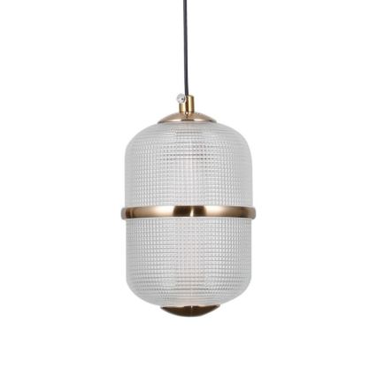 ITALUX - LED luster na lanku ALANI LED/6W/230V 3000K čierna/zlatá