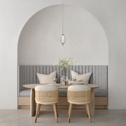 ITALUX - LED luster na lankách SEVILLA LED/5W/230V 3000K zlatá