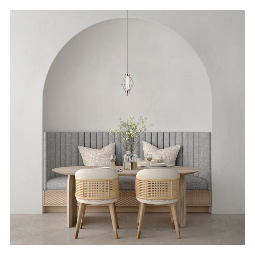 ITALUX - LED luster na lankách SEVILLA LED/5W/230V 3000K zlatá