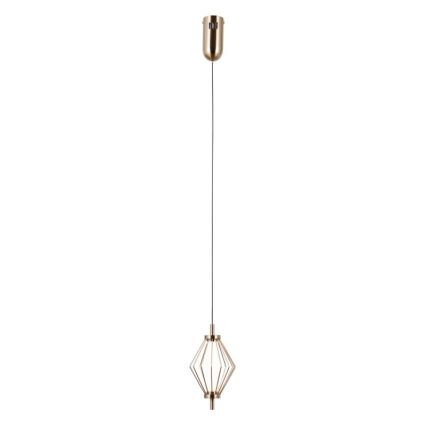 ITALUX - LED luster na lankách SEVILLA LED/5W/230V 3000K zlatá