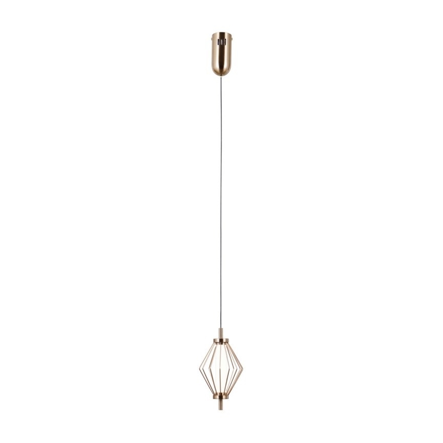 ITALUX - LED luster na lankách SEVILLA LED/5W/230V 3000K zlatá