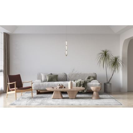 ITALUX - LED luster na lanku SEVILLA LED/15W/230V 3000K zlatá
