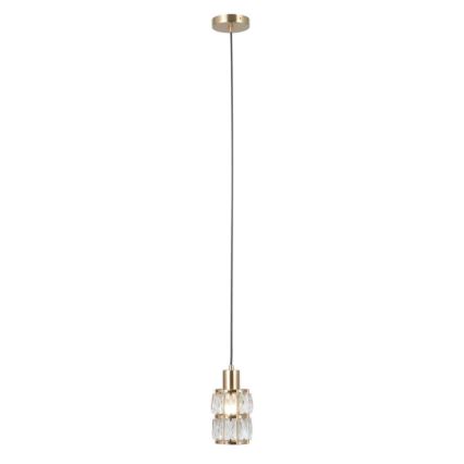 ITALUX - Luster na lanku ALMA 1xE27/40W/230V zlatý