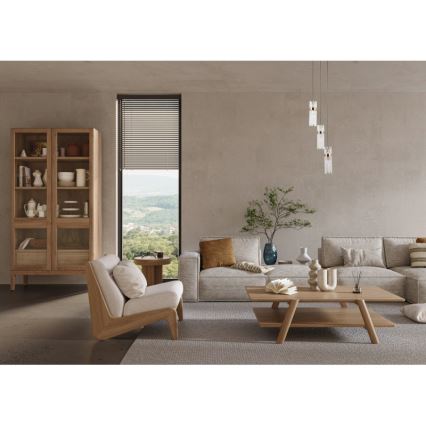 ITALUX - Závesné svietidlo TARASO 3xE14/40W/230V čierna/zlatá